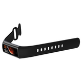 TODO Fitness Tracker Smart Watch BT 5.0 Body Thermometer Temperature BPM Monitor - Black