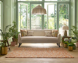 Sanderson Truffle Sandstone 446003 Outdoor Rug