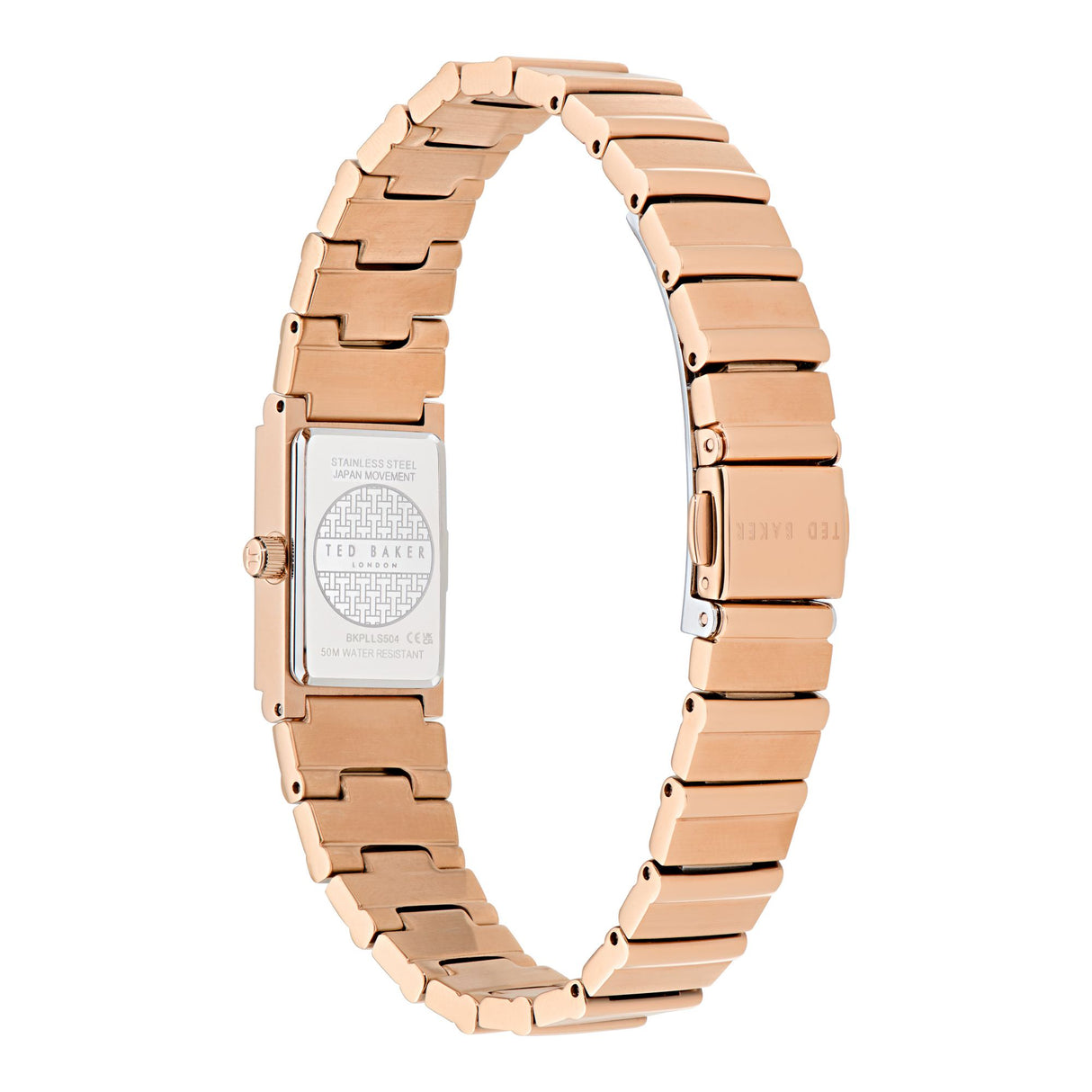 Ted Baker Womens Lileey Pink Rose Gold-Tone 27mm Bracelet Watch