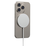 TODO 15W Fast Charging Wireless Phone Charger Pad Charge - White