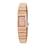 Ted Baker Womens Lileey Pink Rose Gold-Tone 27mm Bracelet Watch
