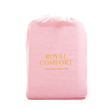 Royal Comfort Linen Blend Sheet Set - King - Mauve