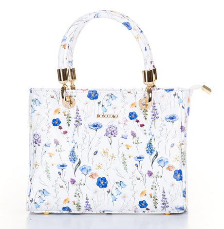 Bosccolo Bag - Flowers/White
