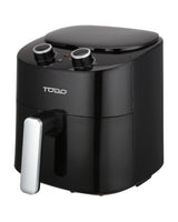 TODO 4.2L Air Fryer 1300W Convection Oven Fan Forced Multi Function Cooker Analog �� Black