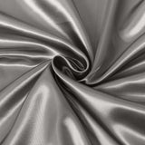 Royal Comfort 3pc Satin Sheet Set - Charcoal - King