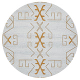 Paradise Cala Gold Round Rug