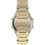 Timex Q Timex® Q80 Continental 39Mm Gold Stainless Steel Bracelet Watch