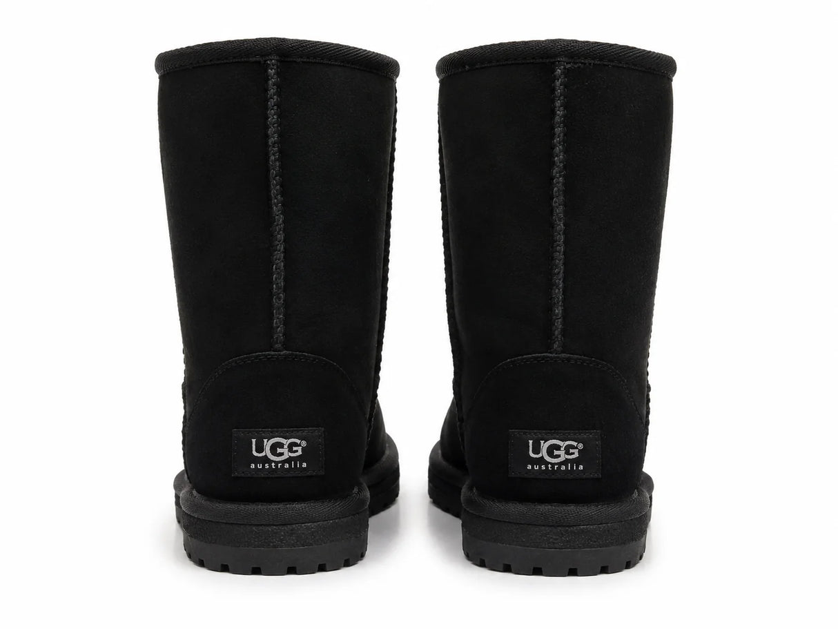 Australian Leather Ugg Classic Long - Black - AU4