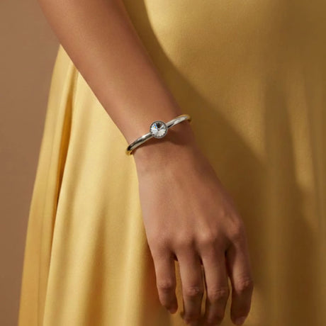 Krystal Couture Blair Bangle Embellished with Swarovski Crystals