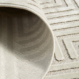 York Cindy Natural White Rug