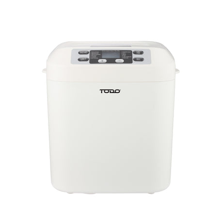 TODO Bread Maker 12 Programs Menu 550W Power Keep Warm Function White