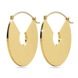 Bullion Gold Grande Gold Hoop Earrings