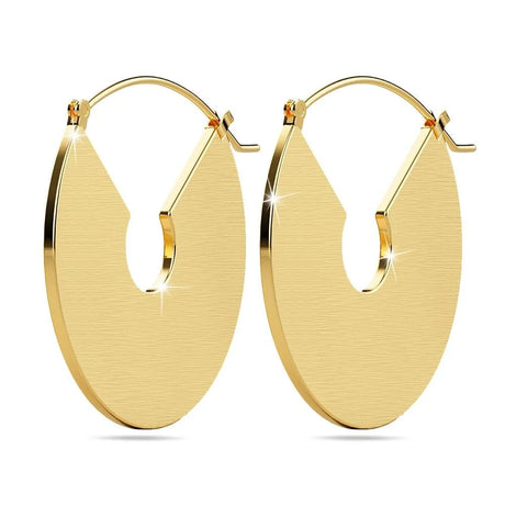 Bullion Gold Grande Gold Hoop Earrings