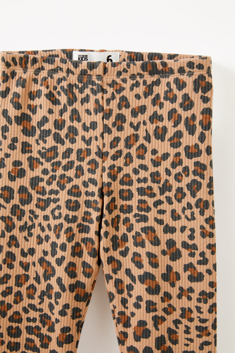 Cotton On Kids Girls Fleece Legging