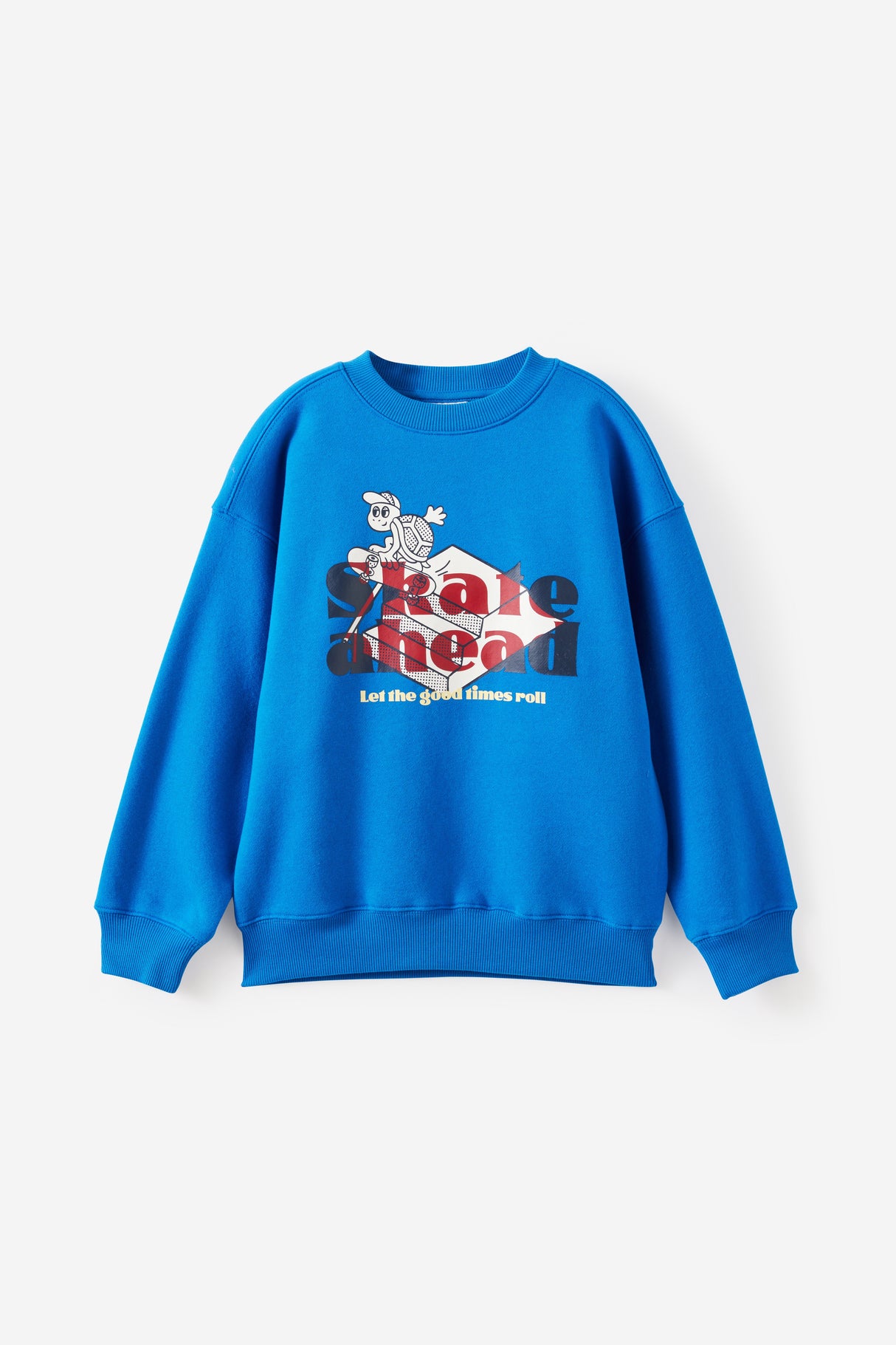 Cotton On Kids Boys Sammy Oversize Crew