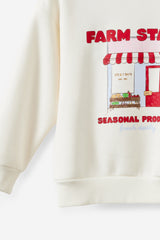 Cotton On Kids Girls Sammy Oversized Crew