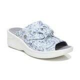 Bzees Smile Wedge - Blue Ikat