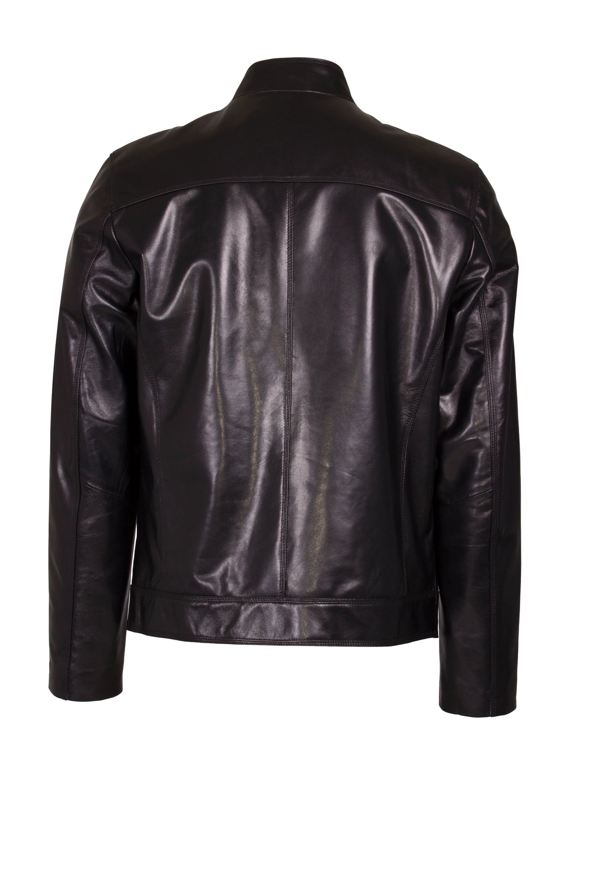 Mens Black Leather Jacket