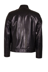 Mens Black Leather Jacket
