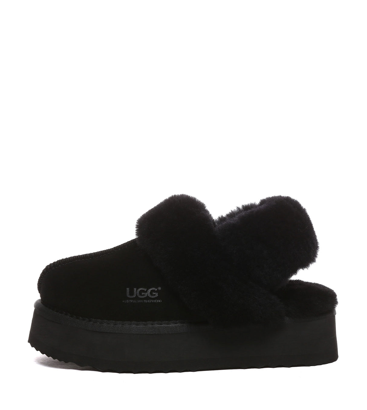 Australian Shepherd UGG Musa platform - Black