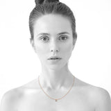 Bullion Gold Initials Brick Alphabet Letter Necklace Rose Gold Layered Steel Jewellery