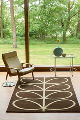 Orla Kiely Giant Linear Stem Walnut 059401 Rug