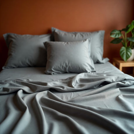 Royal Comfort Blended Bamboo Sheet Set Charcoal