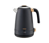 TODO 1.7L Stainless Steel Cordless Kettle Keep Warm Electric Led Water Jug - Black