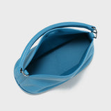 TOGO Leather Slouchy Pillow Bag - Blue