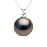 Necklace Jewelry Diamonds 0,03 Cts - Longueur 18 cm