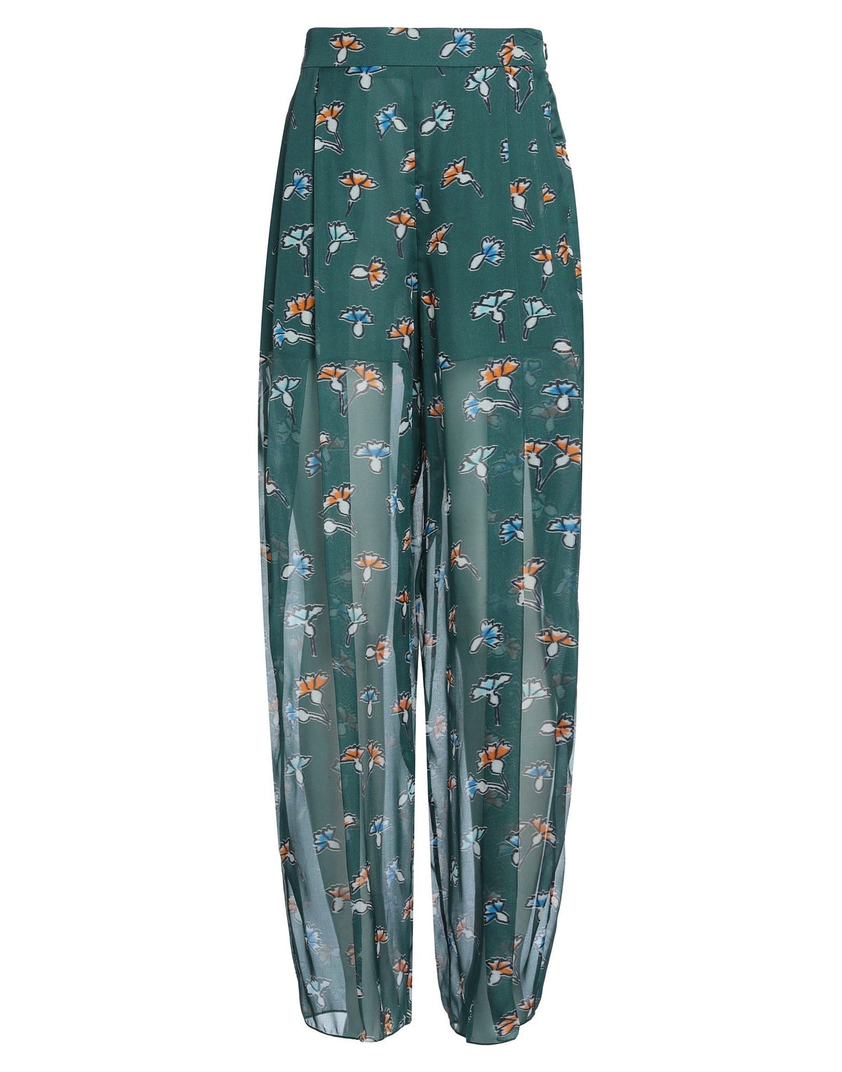 Emporio Armani Womens Pants - Dark green