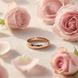 Bullion Gold Louise Minimalist Rose Gold Ring