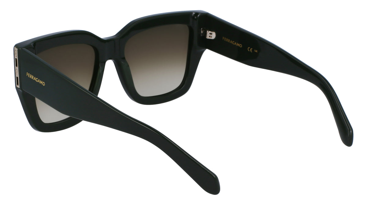 Salvatore Ferragamo SF1104S Womens Sunglasses - Dark Green