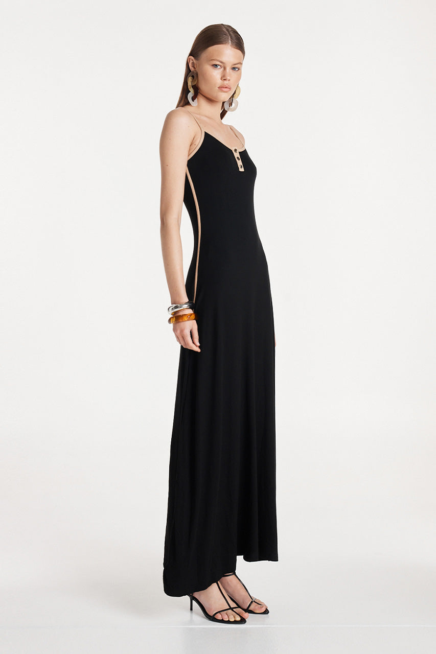 Madison The Label Simone Maxi Dress - Black