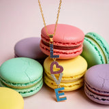 Bullion Gold LOVE Your Heart Pendant Necklace
