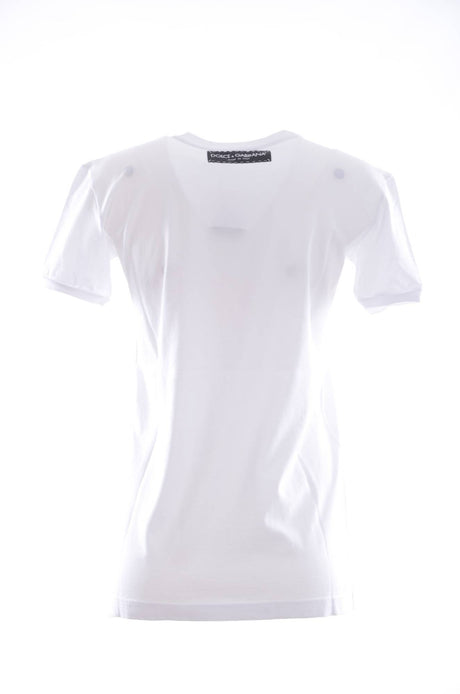Dolce & Gabbana Women Heart Short Sleeves T-shirt