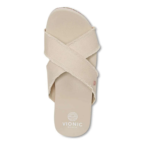 Vionic Panama Beach Slide - Semolina