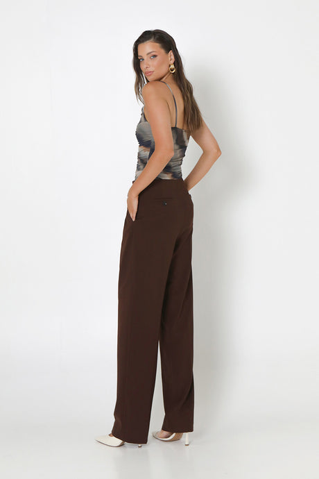 Madison The Label Monte Top - Dusk Print