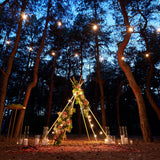 LumiFx 20 Bulb Festoon Lights 8 Lighting Effects