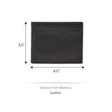 Fossil Neel Black Wallet