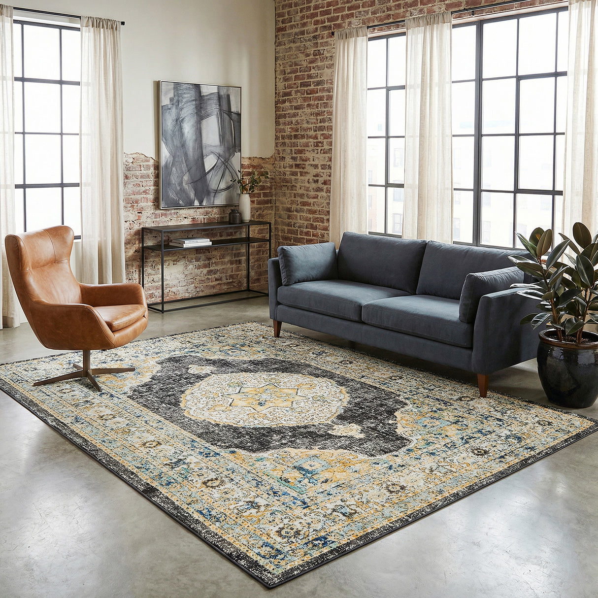 Century 955 Charcoal Rug