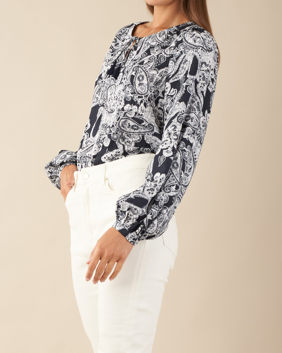 Amelius Halena Long Sleeve Blouse - Multi