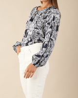 Amelius Halena Long Sleeve Blouse - Multi