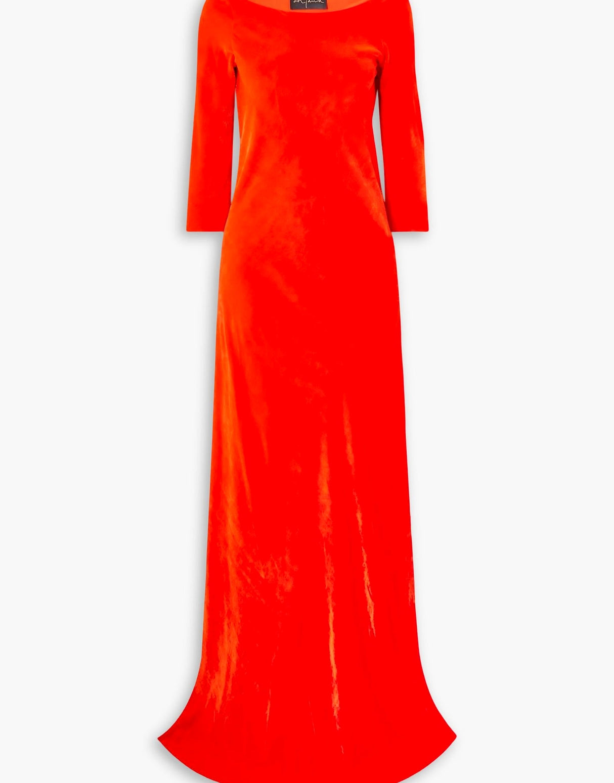 Cortana Womens Maxi Dresses - Tomato red