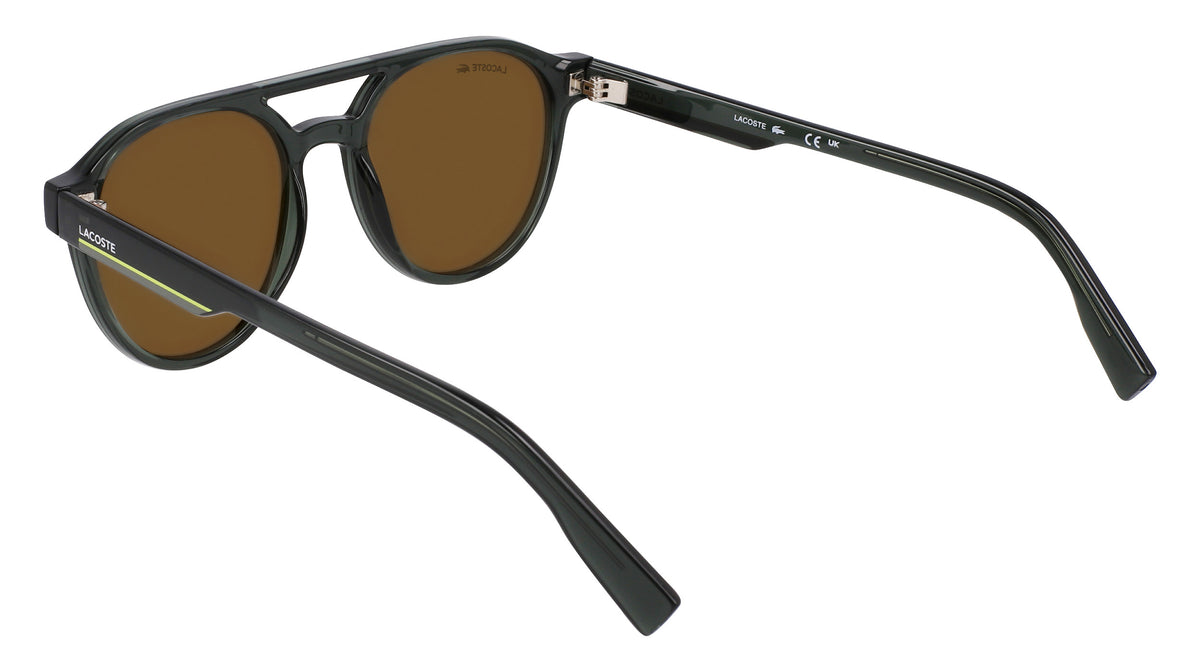 Lacoste L6008S Mens Sunglasses - Transparent  Grey
