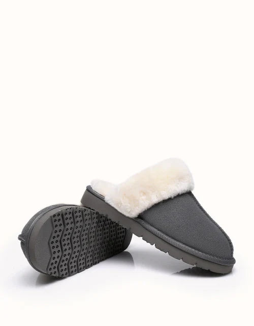 Muffin Slipper in Grey