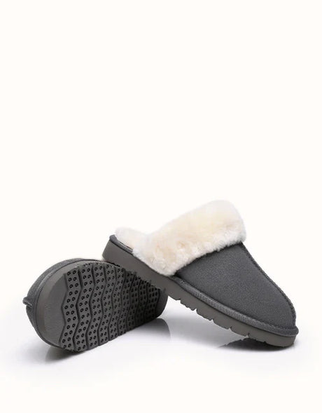 Muffin Slipper in Grey
