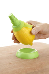 2X Stem Spray Mist Juicer Bpa Free Silicon Fruit Citrus Lemon Lime Kitchen Tool