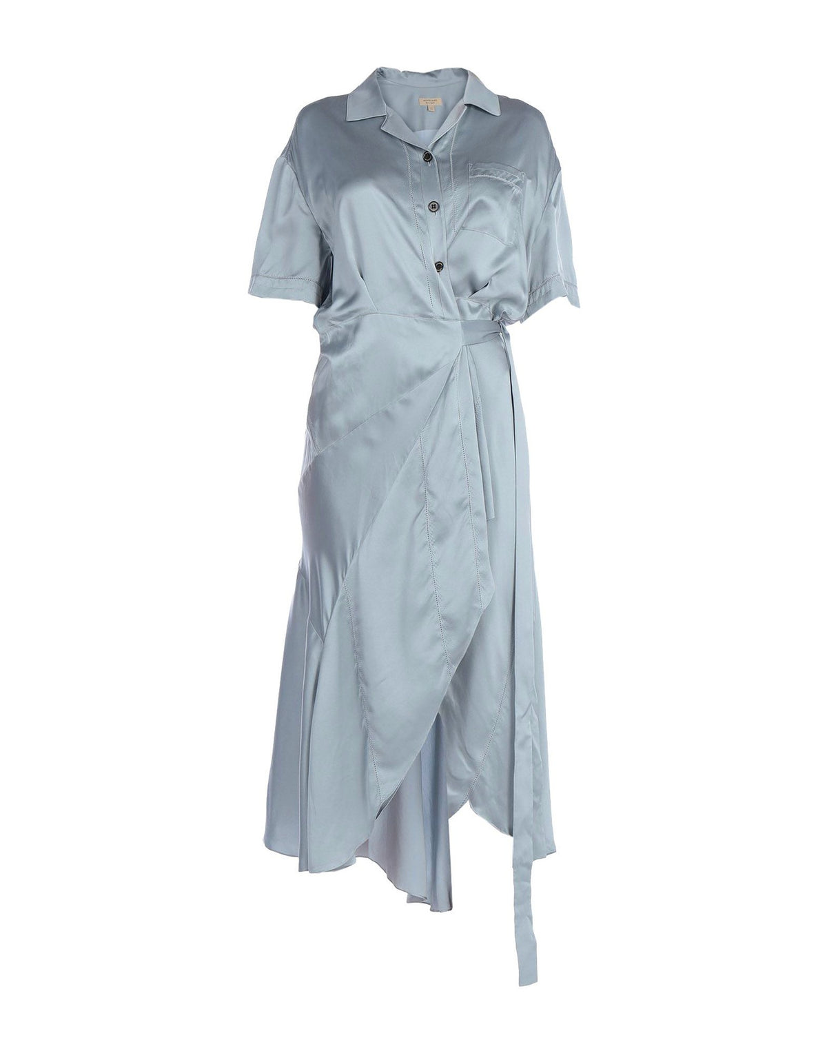 Burberry Womens Maxi Dresses - Grey