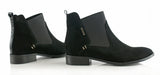 Bosccolo Womens Ankle Boots - Black Suede